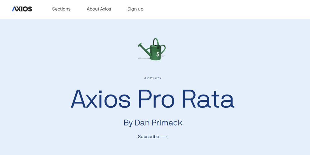 Pro Rata