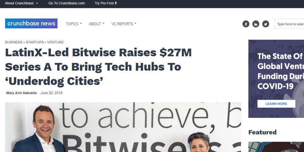 Latinx-Led Bitwise Raises $27M Series A To Bring Tech Hubs To ‘Underdog Cities’