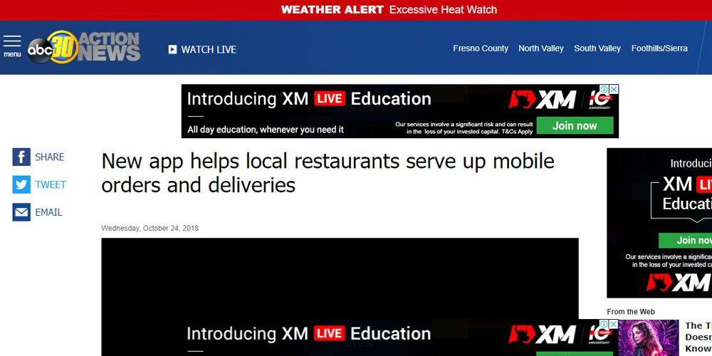 New App Helps Local Restaurant Serve Up Mobile Orders and Deliveries