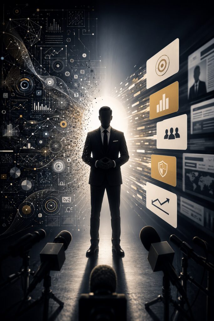 Executive media training illustrated through the transformation of complex business expertise into clear, concise messaging that strengthens interviews, media coverage, and leadership credibility | 1903 PR