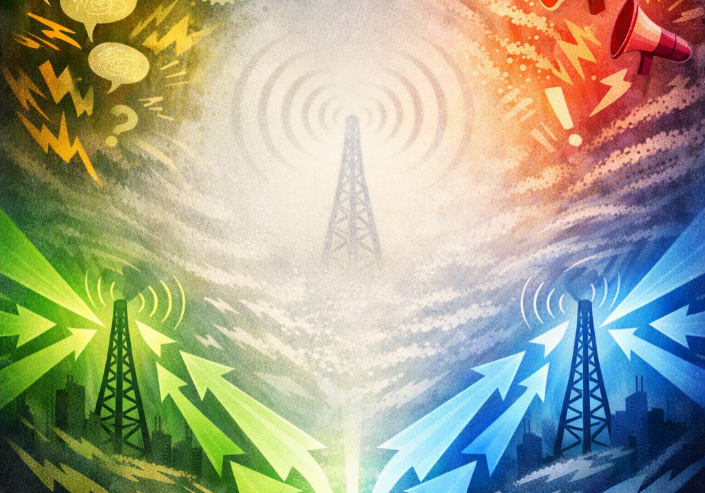 Conceptual illustration showing how silence during uncertainty creates speculation while proactive communication restores trust and clarity | 1903 PR