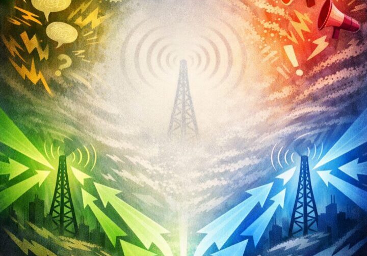 Conceptual illustration showing how silence during uncertainty creates speculation while proactive communication restores trust and clarity | 1903 PR