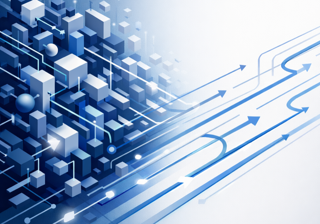 Conceptual illustration showing complex technology being translated into clear messaging that audiences can easily understand | 1903 PR