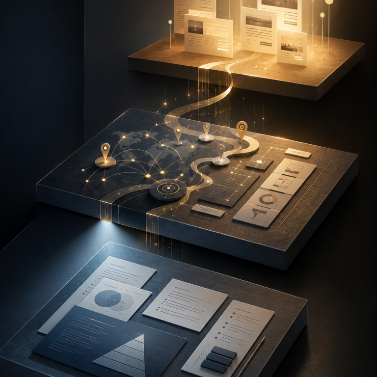 Public relations strategy development visualized through narrative planning, media mapping, and structured outreach milestones during the first 90 days of a PR agency engagement | 1903 PR