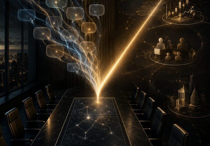 Leadership alignment illustrated through unified executive messaging, consistent corporate communications, and strategic narrative development that strengthens credibility with journalists, investors, customers, and stakeholders | 1903 PR